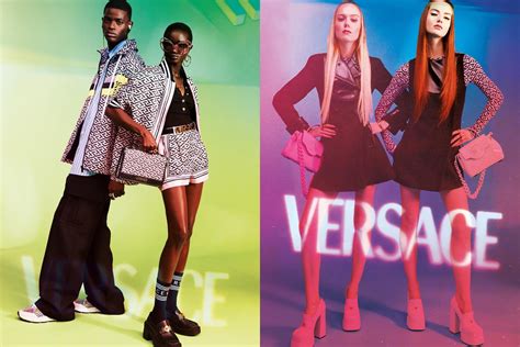 pubblicità versace 2022|Versace Spring 2022 Ad Campaign .